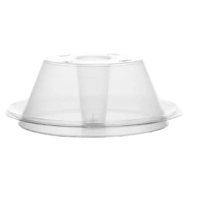 10 Un Forma para Mini Pudim com Tampa 150 ML - Galvanotek G367SF BPA FREE