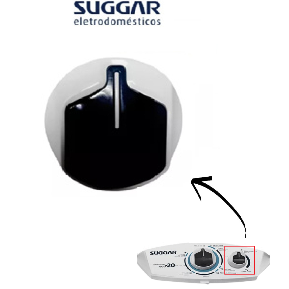 Botão Do Dreno Tanquinho Eco10 13 14 15 16 18 20kg  - VER DESCRIÇÃO em Oferta na Shopee
