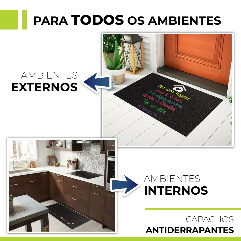 Tapete de Porta Divertido Capacho 60x40 Profissão Advocacia Ca144