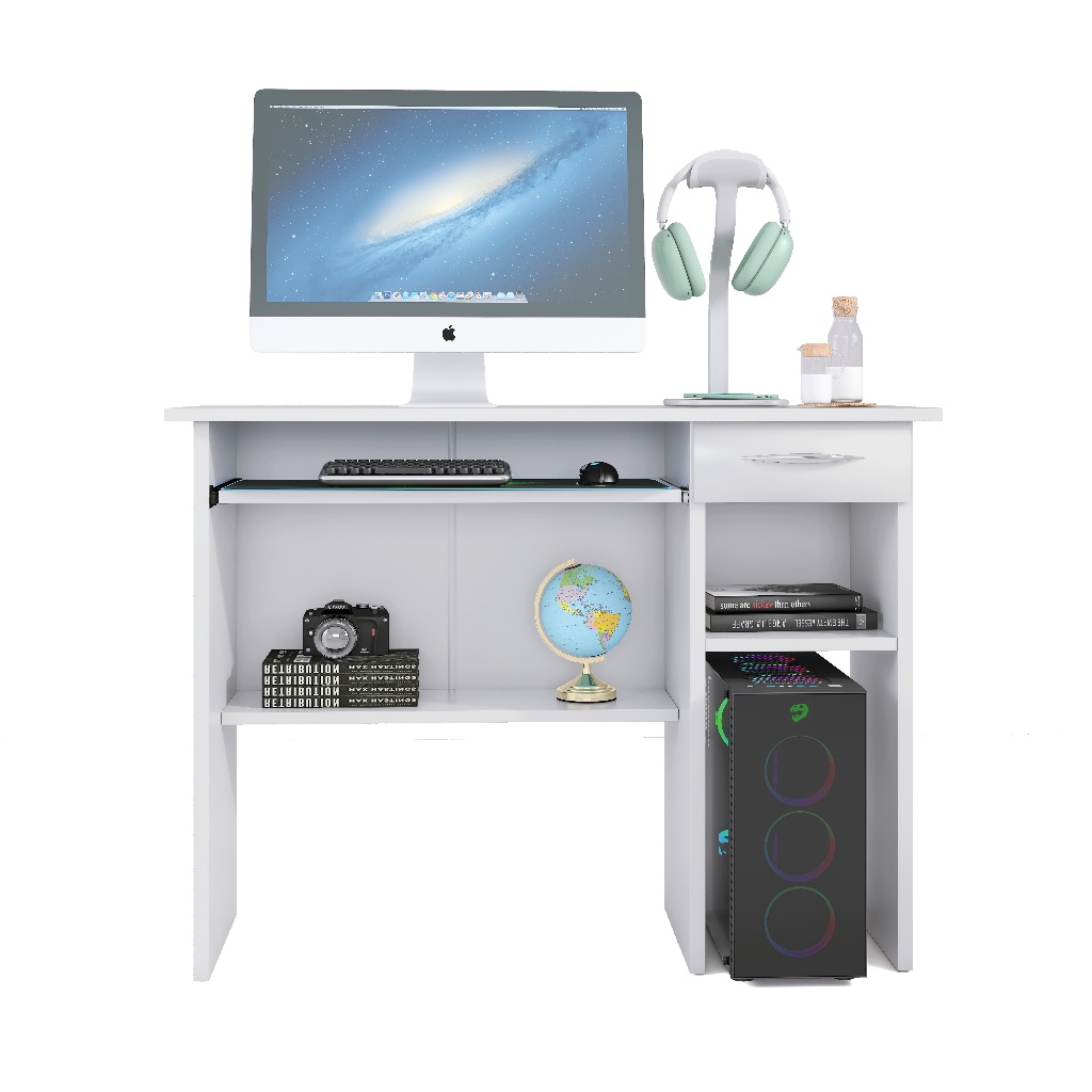 Mesa para Computador Home Office 1 Gaveta em Oferta na Shopee