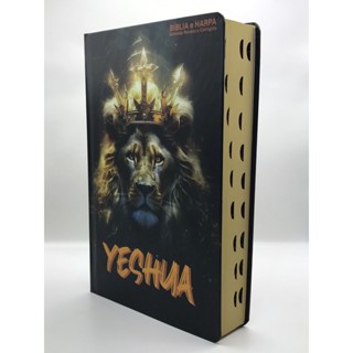 Bíblia Sagrada Tamanho Grande Capa Dura Com Harpa Palavras de Jesus em Vermelho Yeshua Rei em Oferta na Shopee