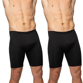 Kit 2 Bermuda Térmica Segunda Pele Compressão Short Ciclista Preta Masculina em Oferta na Shopee