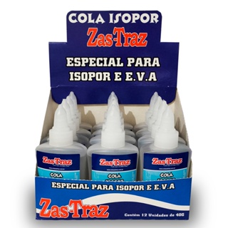 Display Cola Isopor E E.v.a Com 12 Unidades 40g Zas Traz em Oferta na Shopee