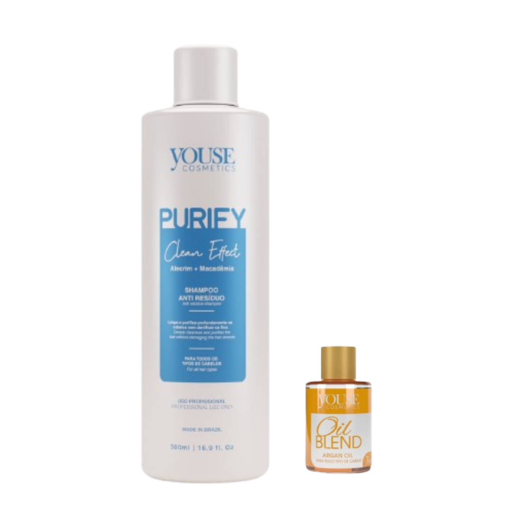Shampoo Antirresiduo Youse Purify Clean Effect 500ml