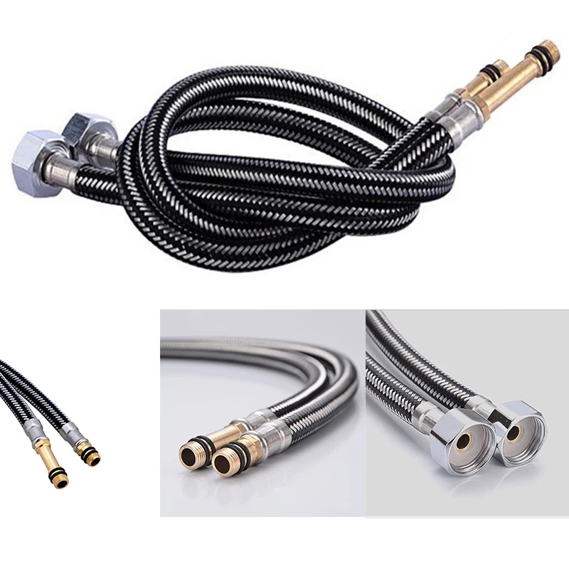 Engate Flexível Misturador Mangueira Aço Monocomando - 1 Par em Oferta na Shopee