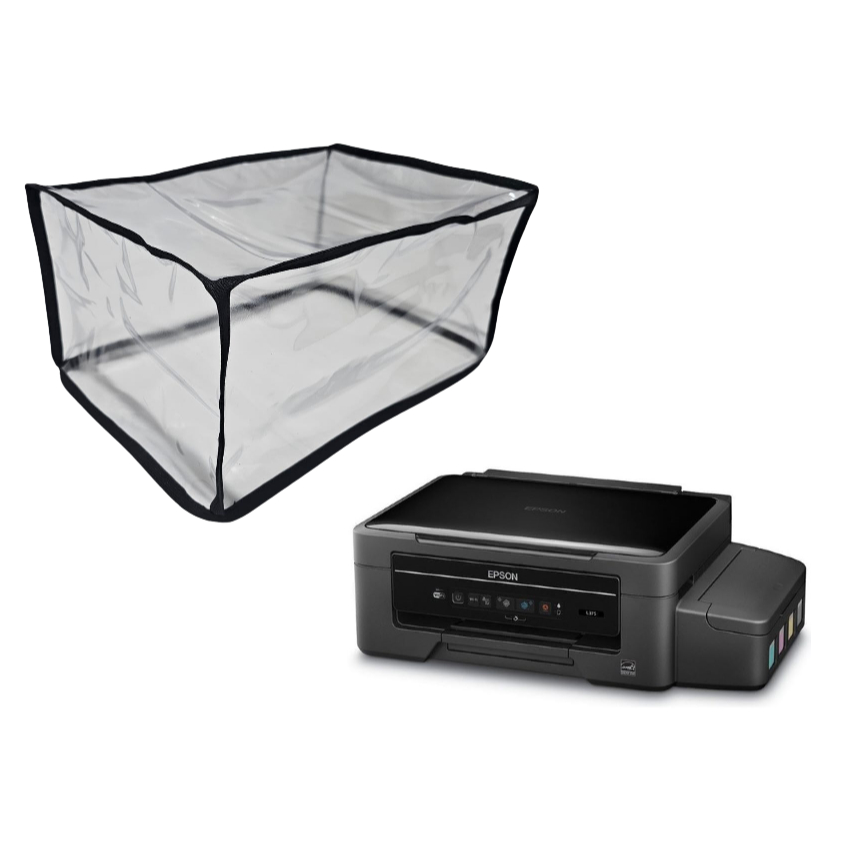 Capa Para Impressora Epson L220 L365 L375 L455 L475 Em Pvc Transparente De Alta Qualidade