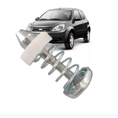 Fechadura/Pino Superior do Capô - C/Mola - Ford Fiesta 02 a 14 - Ka II 08 a 14 - Ecosport GI 02 a 12 - 30782