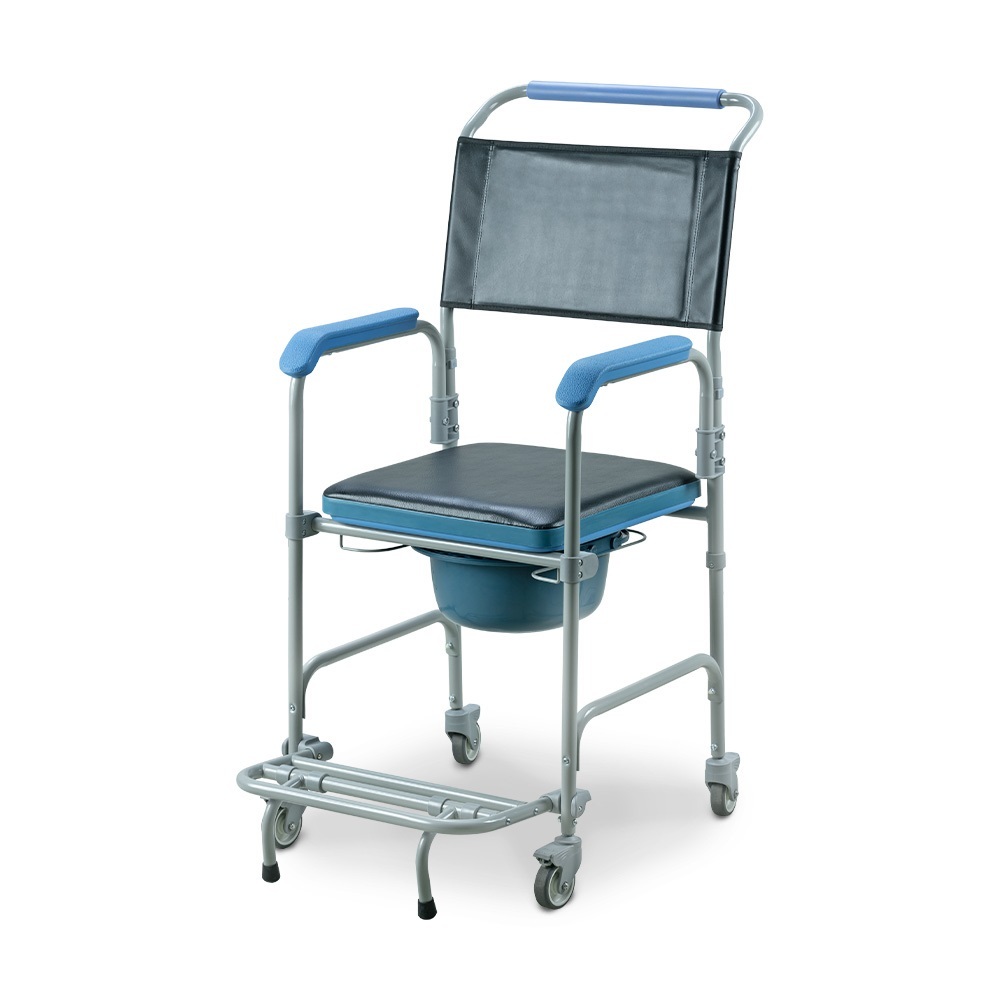 Cadeira De Banho Higienica Dobravel Aço 150kg D50 Dellamed