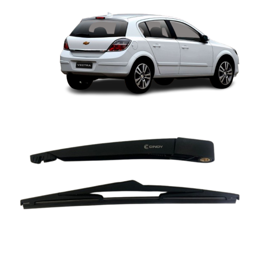 Kit Braço limpador traseiro + Palheta Traseira Vectra GT 2008 a 2011