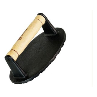 Prensador de Bife 17x11 Ferro Fundido SANTANA em Oferta na Shopee