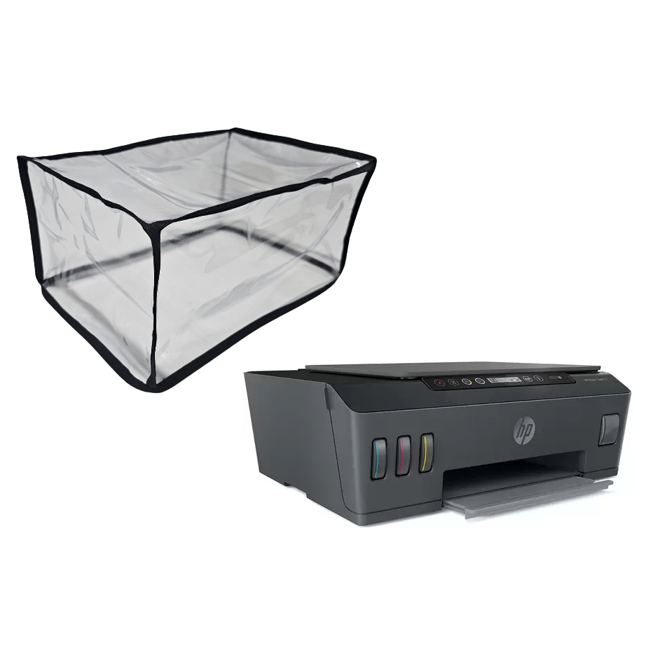 Capa Para Impressora Multifuncional Hp Smart Tank 517 Em Pvc Transparente De Alta Qualidade