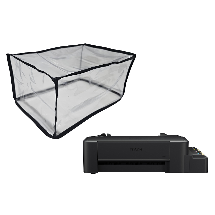 Capa Para Impressora Epson Ecotank L120 Em Pvc Transparente De Alta Qualidade