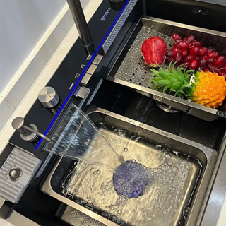 Kit Cuba Gourmet Para Pia de Cozinha Com torneira Flexível 360 graus 75x45x21cm em Oferta na Shopee