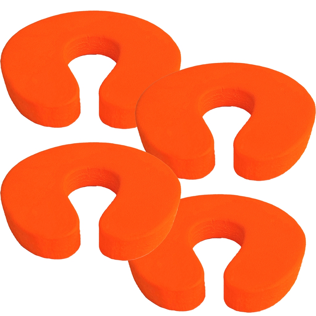 Kit 4 Protetor de Quina Borda de Porta de Porta Segurança Bebê Criança Salva Dedo GetShow