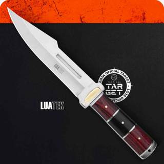 FACA EM AÇO INOX FULL TANG LINHA PREMIUM COM BAINHA CHURRASCO COZINHA PESCA LÂMINA AFIADA em Oferta na Shopee