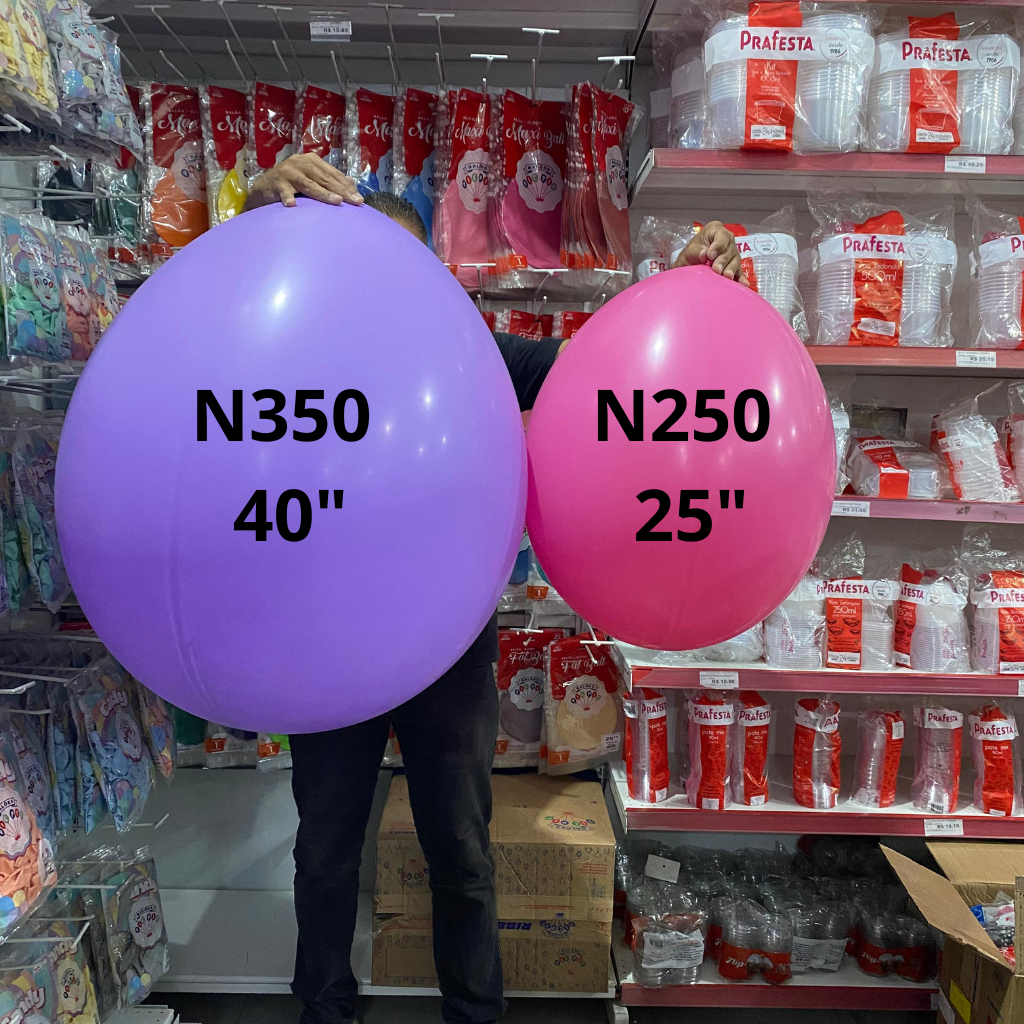 Balão Big Tamanho 250 25 polegadas 1-3 Unidades Bexigão Pic Pic
