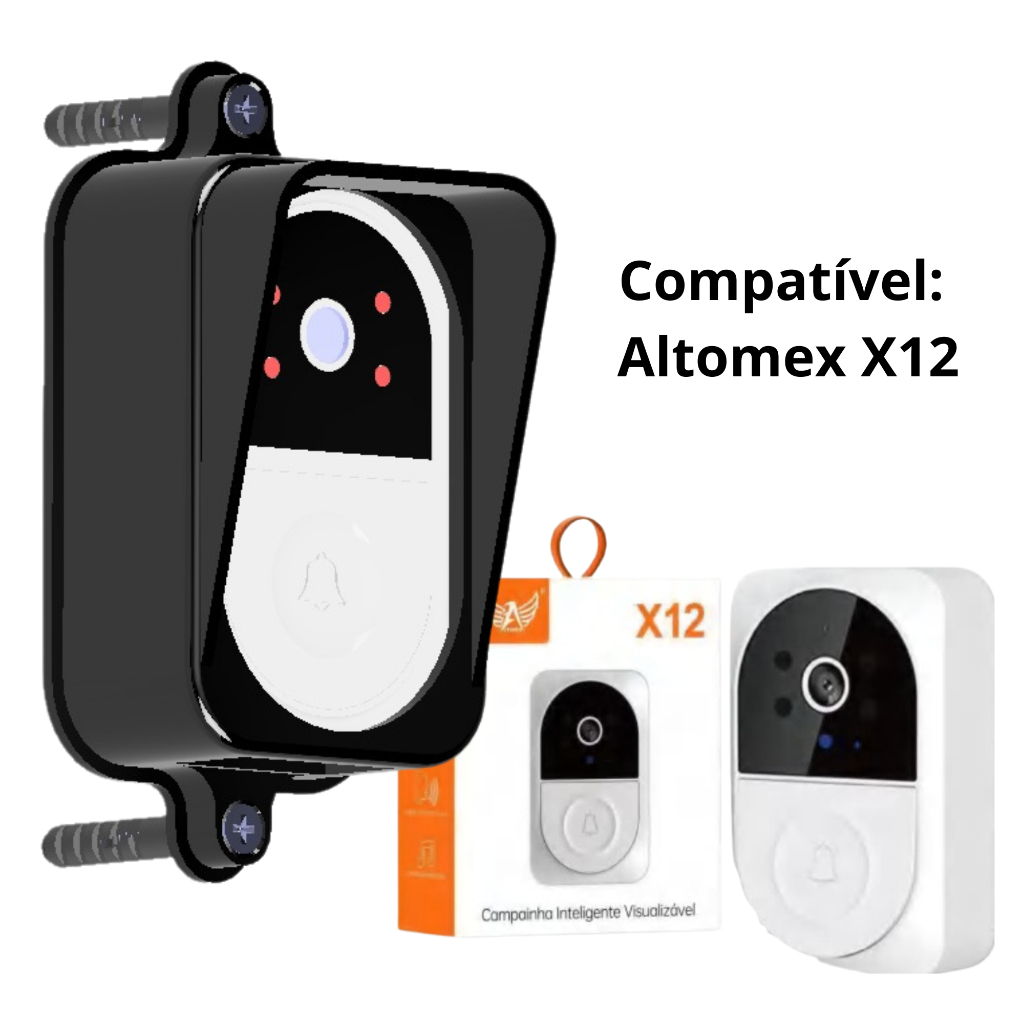 Proteção / Protetor Roubo Chuva para Campainha Inteligente - Smart Altomex X12