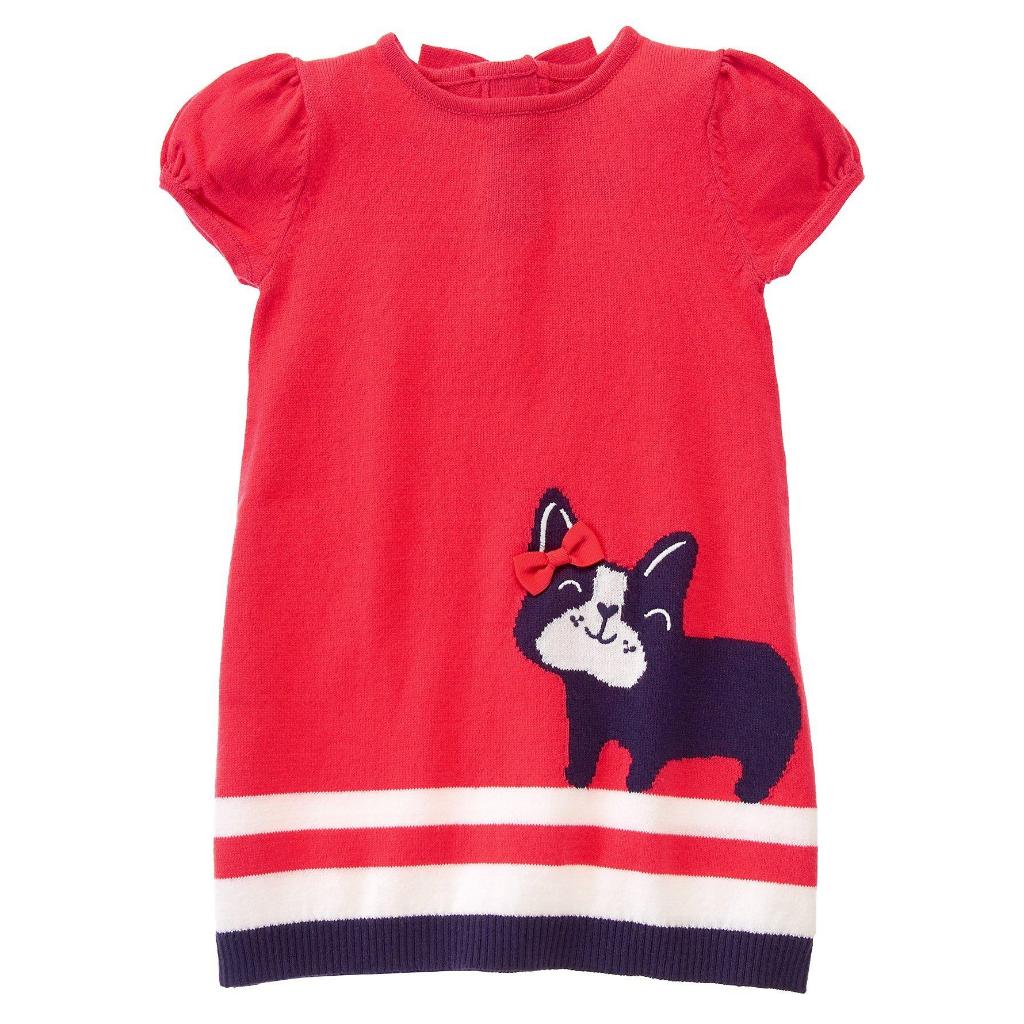 Vestido Infantil Gymboree Ciao Puppy (6-12 meses) Original Importado EUA