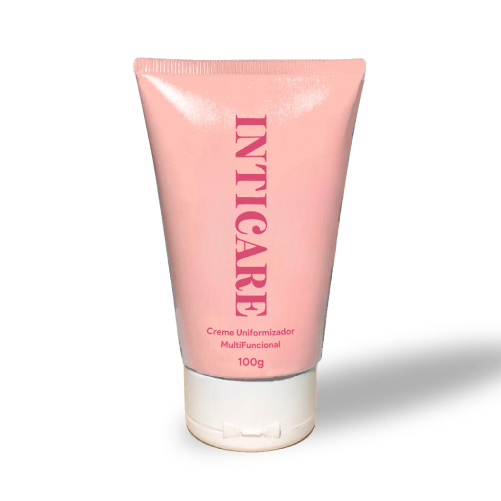 INTICARE creme Clareador e Inibidor de crescimento dos pelos para Virilha, Axilas, Entre As Coxas 100% Vegano