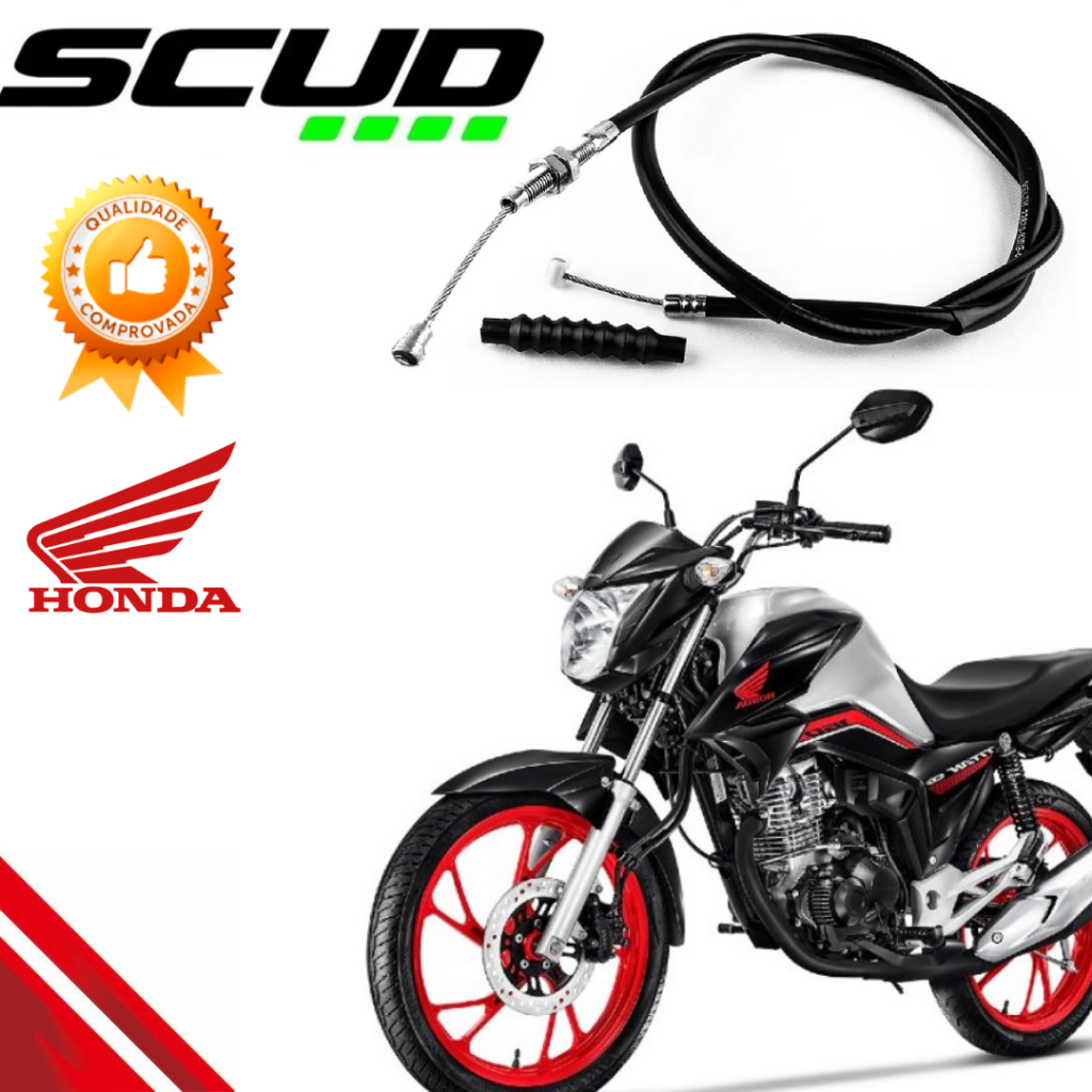 Cabo de Embreagem Honda Titan/Fan 160 Original SCUD em Oferta na Shopee
