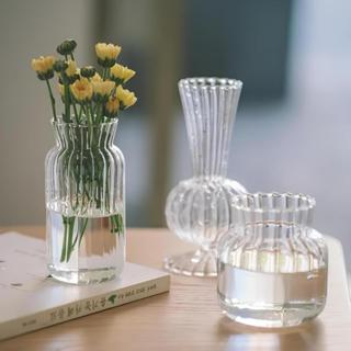 Vaso de Vidro Decoração Flores Transparente Estilo Nórdico Vasinho Planta Festa Casamento Presente em Oferta na Shopee
