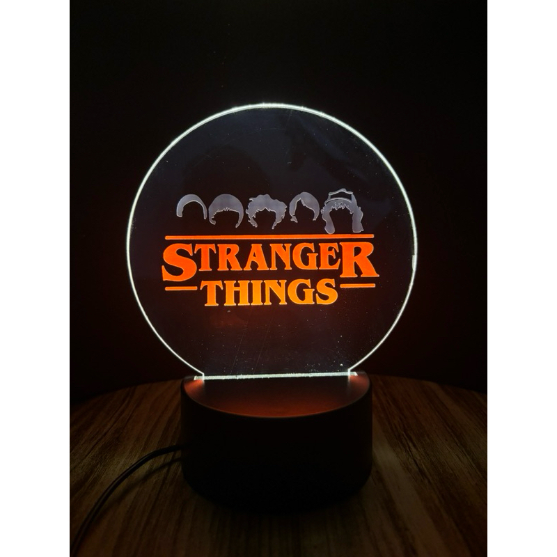Luminaria Stranger Things Uv