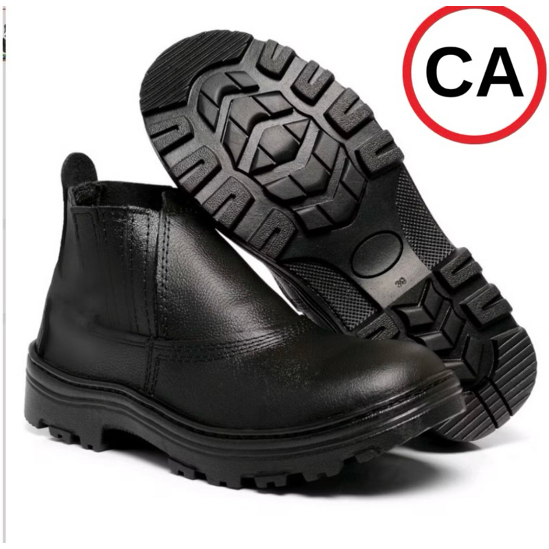 Botina De Segurança Pvc Direto Da Fábrica C.A.