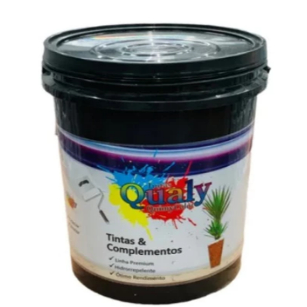 Tinta Balde Látex Qualy Acrílico Antimofo 18 kg Parede Cores - ENVIO MESMO DIA