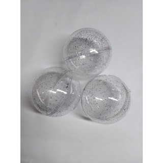 30 un esfera / bola acrílica com GLITTER 6,5 cm / enfeite de natal  / festas / para personalizar em Oferta na Shopee