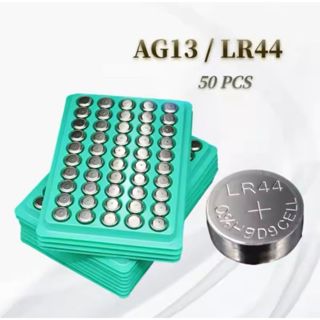 50 Pilhas Baterias Lr44 - G13 Alcalina em Oferta na Shopee