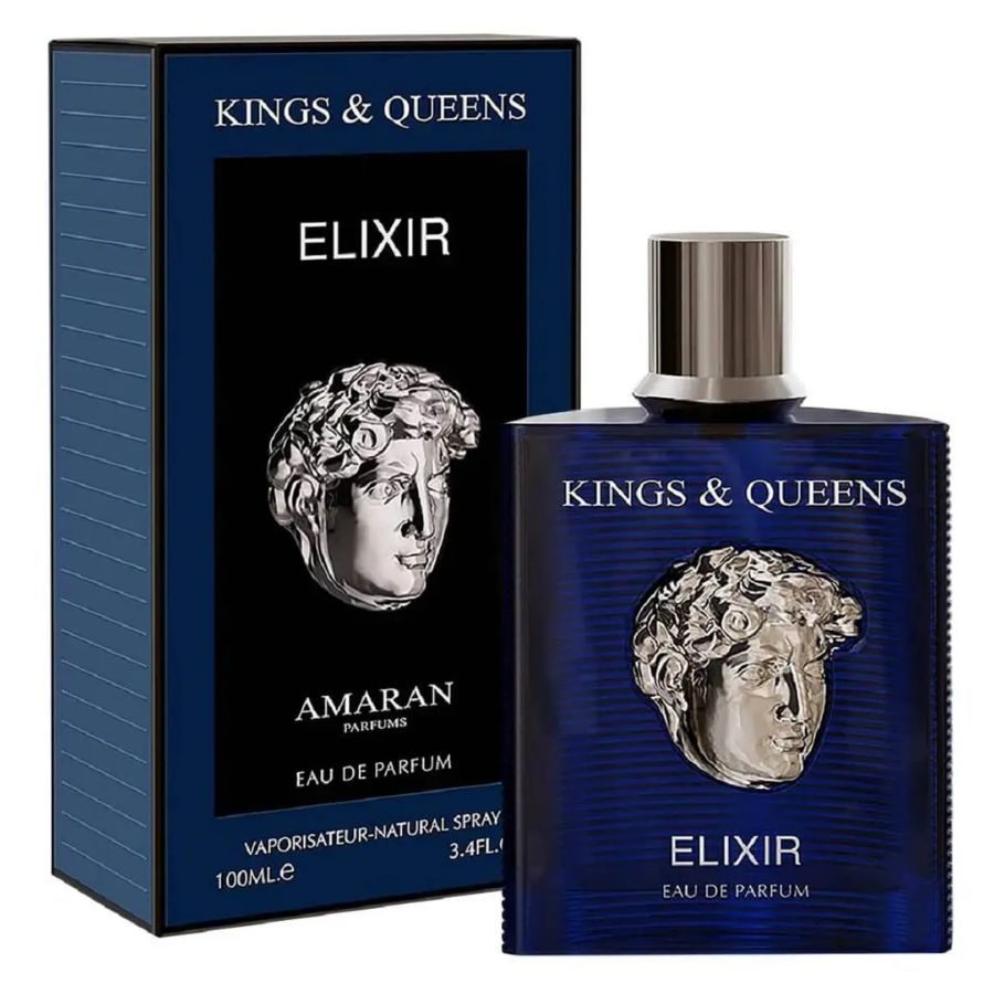 Perfume Kings & Queens Elixir Eau de Parfum Masculino 100ml - Selo Adipec