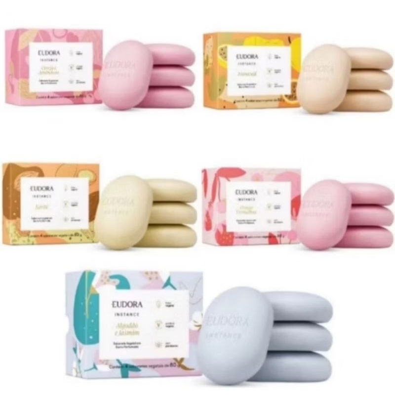 Sabonete Vegetal em Barra Perfumado Instance de Eudora