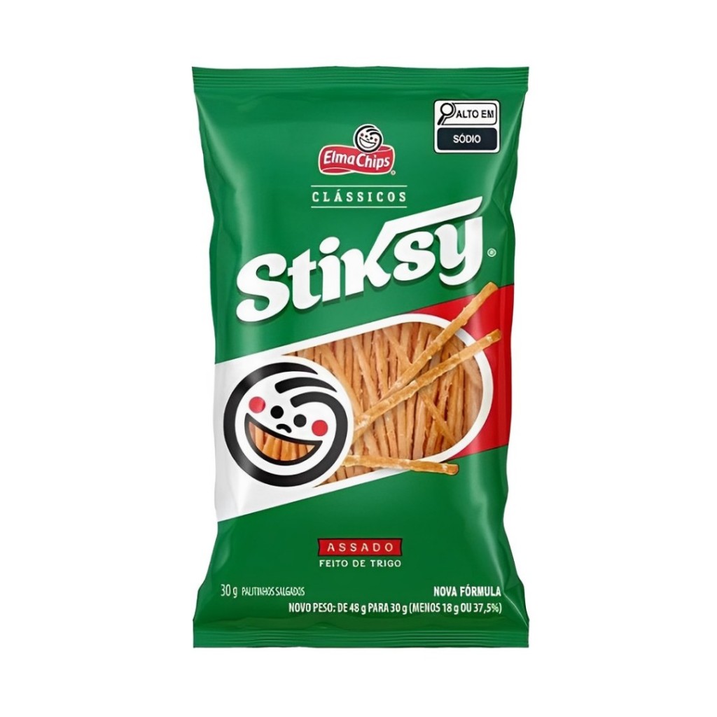 Salgadinho Stiksy 30g Elma Chips Salgadinho Stiksy 30g Elma Chips