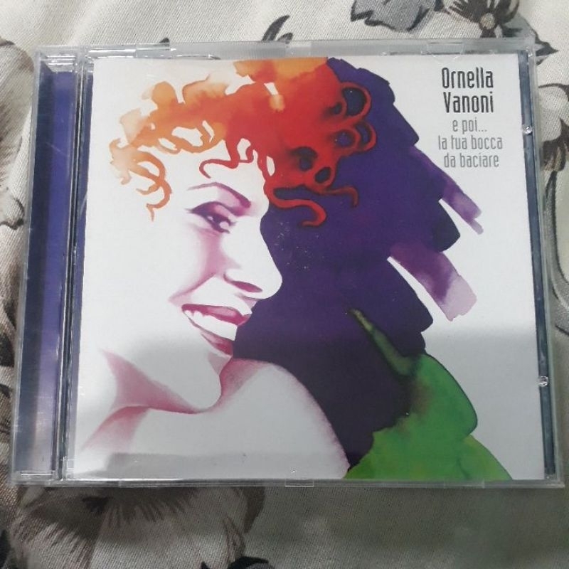 ornella vanoni cd e poi la tua boca de baciare chanteuse Itália