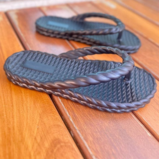 Chinelo de Dedo Nuvem Trança Casual Macio Leve Ortopédico Esporão 100% EVA em Oferta na Shopee
