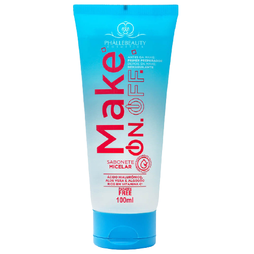 Sabonete Micelar Make ON/OFF PhálleBeauty PH020 em Oferta na Shopee