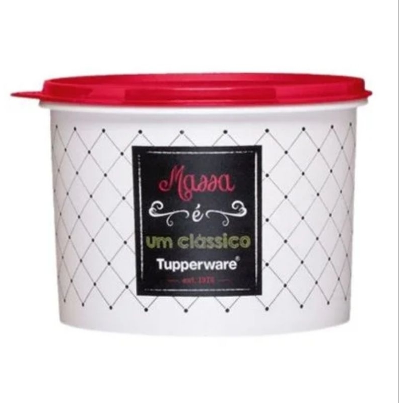 Caixa De Massa Bistrô Tupperware 2,4l