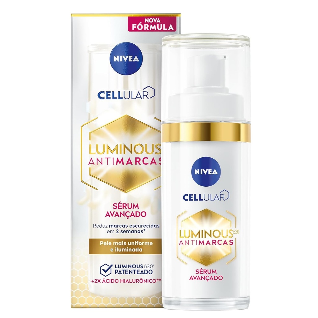 Sérum Facial Cellular Luminous 630 Antimarcas Nivea 30ml em Oferta na Shopee