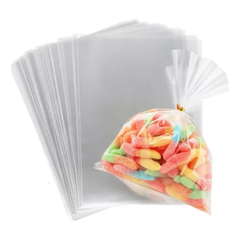 Saco Presente Transparente Celofane 15x30 100 Un Cesta Lembrancinha Saquinho em Oferta na Shopee