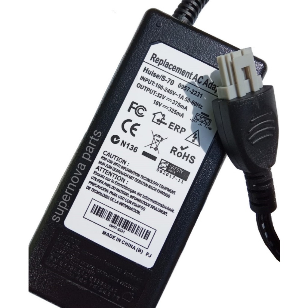 Fonte COMPATIVEL Impressora Hp 32V Photosmart C4480 + Cabo De Energia