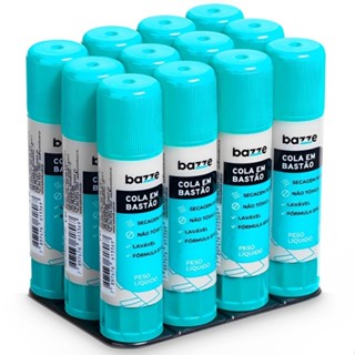 1/6/12 Unidades De Cola Bastão Cola Escolar C/40 Gramas Cada- Lavável em Oferta na Shopee