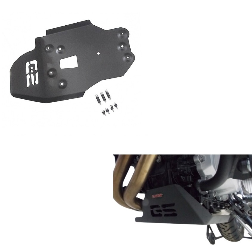 Protetor de Carter Motor Em Aço Chapam - Bmw F 800 gs / F 900 gs 2024 2025 2026