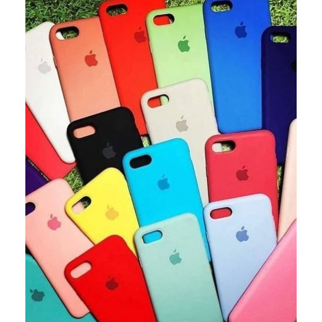 Capa Case Para iPhone 7 Plus / 8 Plus Com Logo / Capa + Pelicula 3D ou So 1 Capinha Aveludada Case