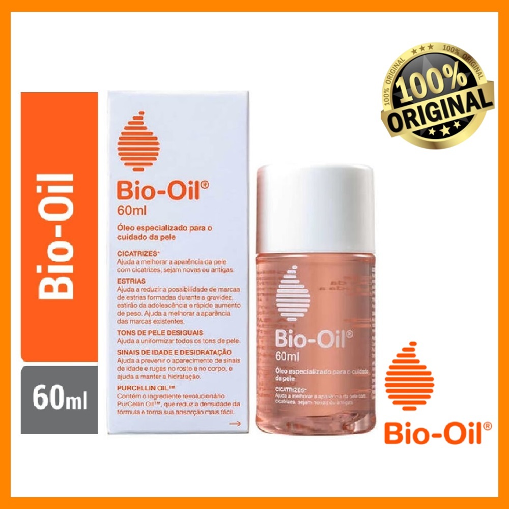 Óleo Corporal Bio-Oil Cicatrizes Estrias 60ml Bio Oil em Oferta na Shopee
