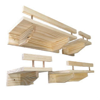 Playground para Gatos madeira Maciça Pinus Prateleira para Gatos com Proteção Playground de Gatos em Oferta na Shopee