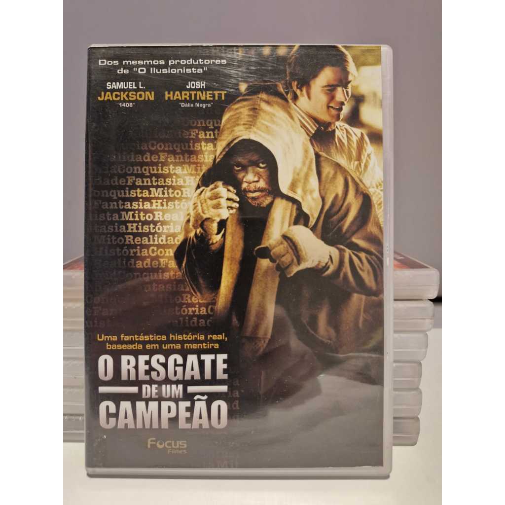 O RESGATE DE UM CAMPEÃO - Samuel L. Jackson Josh Hartnett - DVD - Original