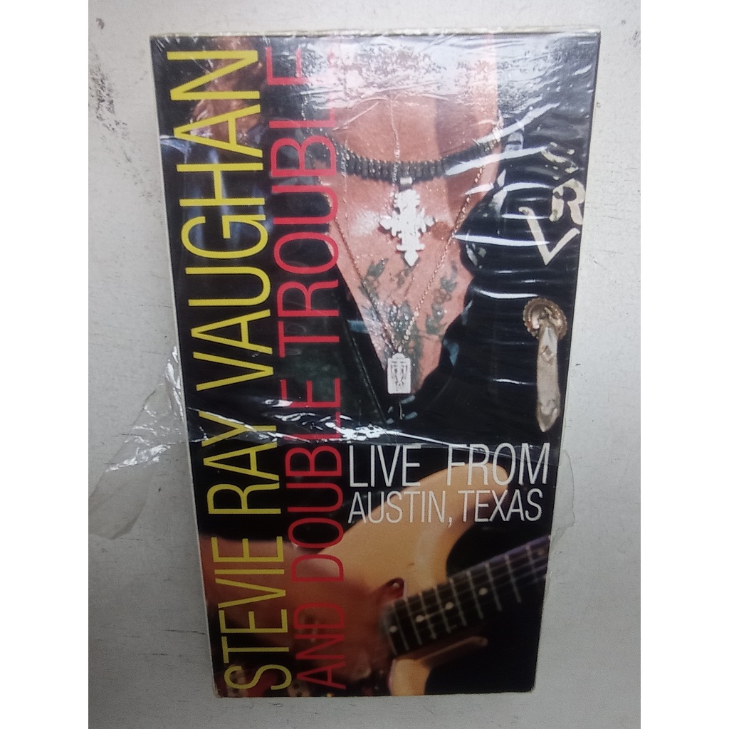Fita Vhs - Stevie Ray Vaughan - Live From Austin, Texas - Importado