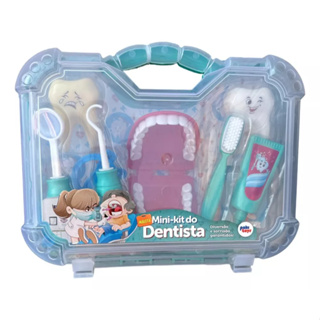 Brinquedo Infantil Maleta Grande Dentista Com Boca Pakitoys em Oferta na Shopee