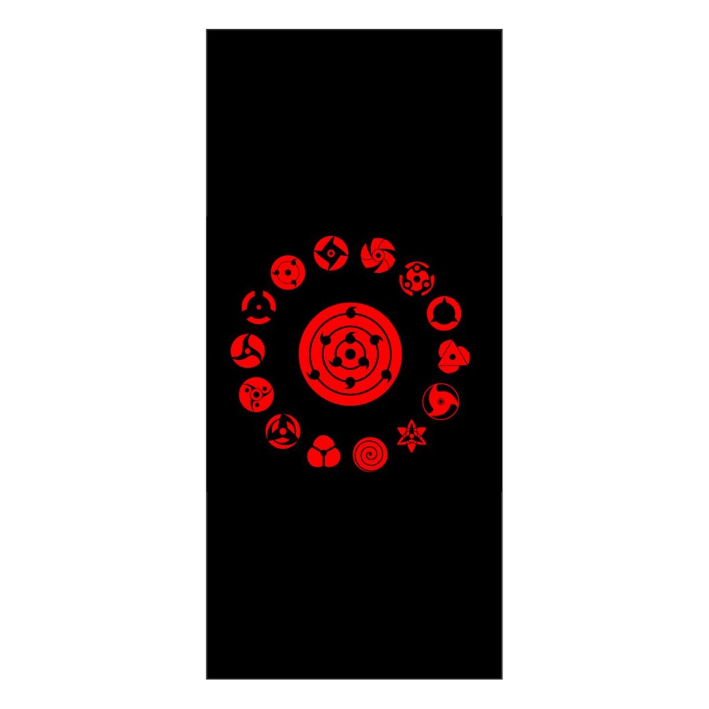2 Adesivos Coluna De Carro 3d Divertido Stickbomb modelos 2025 laminado desenho simbolo ANIME NARUTO