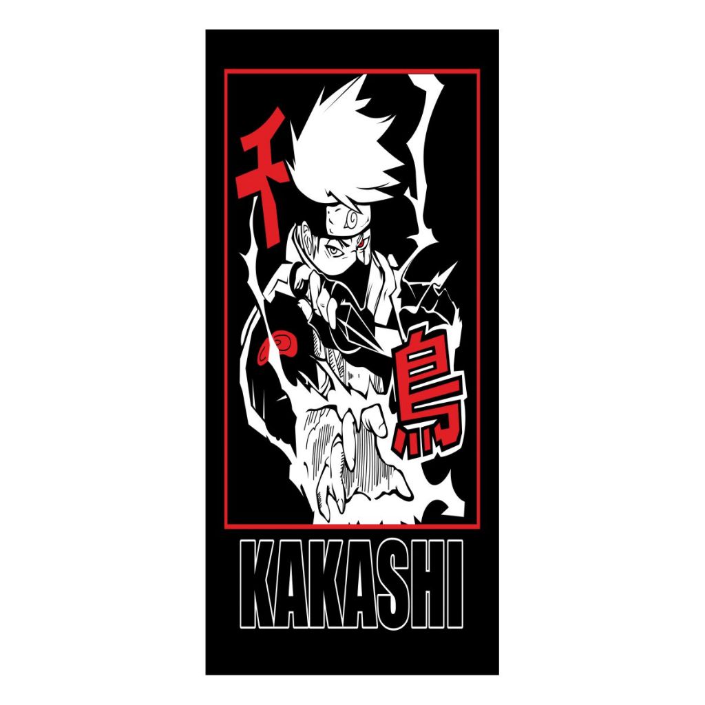 2 Adesivos Coluna De Carro 3d Divertido Stickbomb modelo 2025 laminado desenho KAKASHI  NARUTO ANIME
